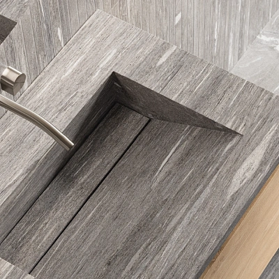 Раковина из керамогранита ITALON HOME Fly Air 70 Wood