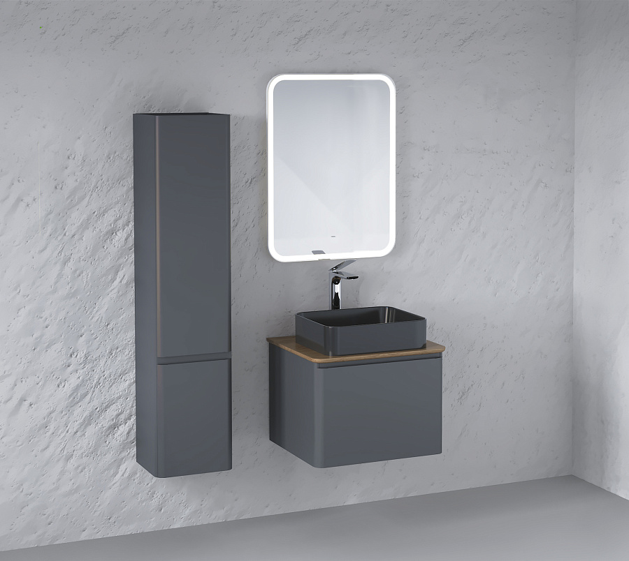 Пенал Raval Morelle 143 подвесной антрацит