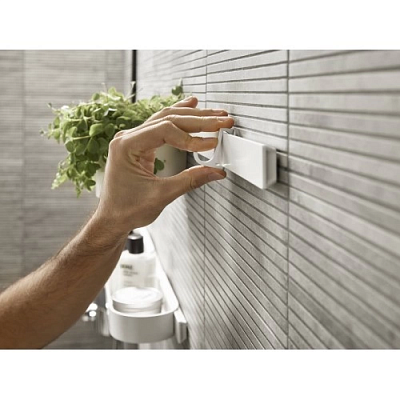 Штанга Hansgrohe WallStoris 70см матовый белый