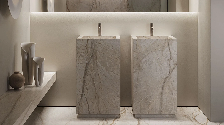 Раковина из керамогранита ITALON HOME Cube 40