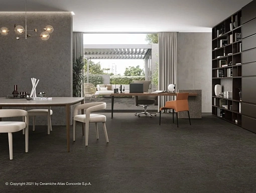 Мозаика Boost Stone Tarmac Mosaico Hex