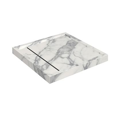 Душевой поддон из керамогранита ITALON HOME Diamond 80, арт.620820000001