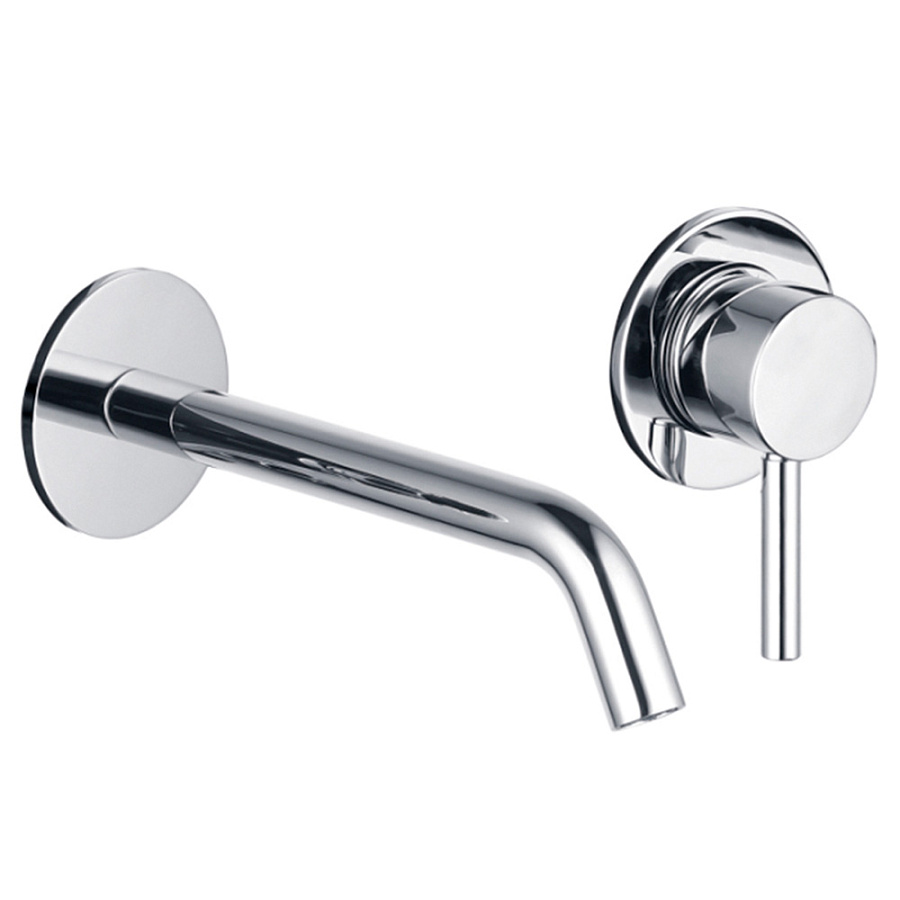 Siena Смеситель для раковины настенный на 2 отв. 180мм, внутр. монт часть в компл.