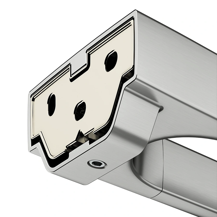 Полотенцедержатель 2-рычажный Keuco Moll 450 мм 12718210000 покрытие в нержавеющей стали