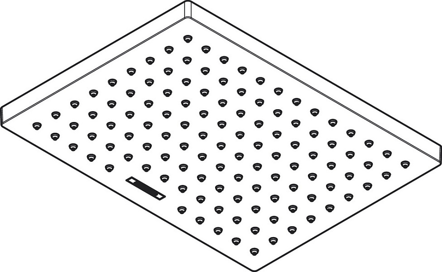 Верхний душ Hansgrohe Vernis Shape 230, хром, 26281007