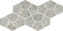 Мозаика Italon MAGMA SILVER MOSAICO PRISM / МАГМА СИЛЬВЕР ПРИЗМ