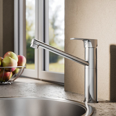 Смеситель Ideal Standard Cerafine Model D BC495AA для кухонной мойки, цвет хром