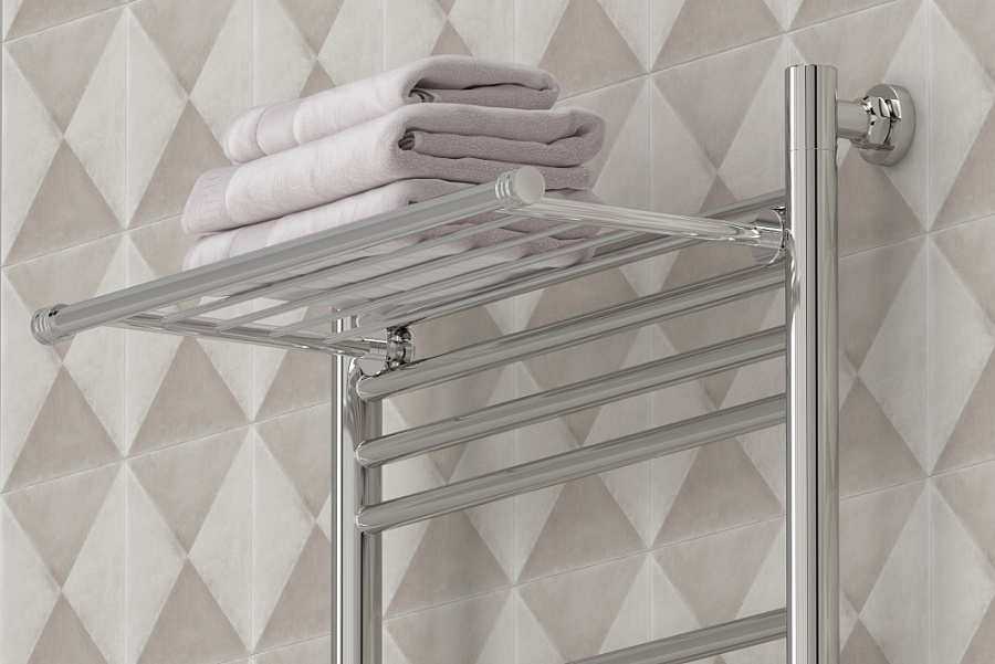 ПОЛКА прямая 4П (L - 370 мм) н/ж для ДР "СУНЕРЖА" (Без покрытия), арт.00-2012-4370