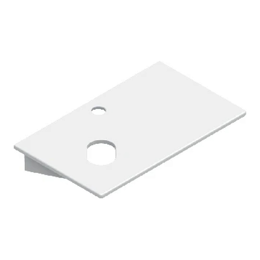 Столешница керамическая Catalano Ceramic Top 0830540001 белый 50*30, вырез под чашу слева