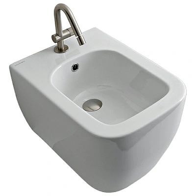 Биде Scarabeo Teorema 2.0, подвесное белое, арт.5127