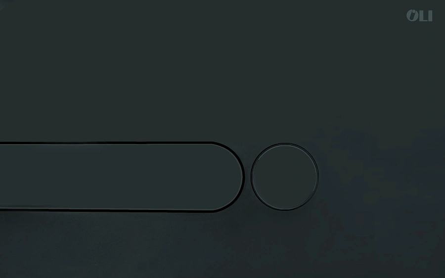 Кнопка смыва механическая OLI Iplate 670005 черный soft-touch