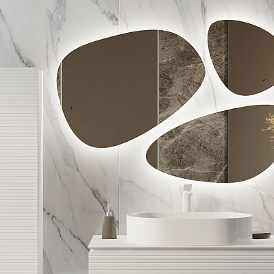 Комплект комбинаторных зеркал Jorno Stone 3 шт (капля)