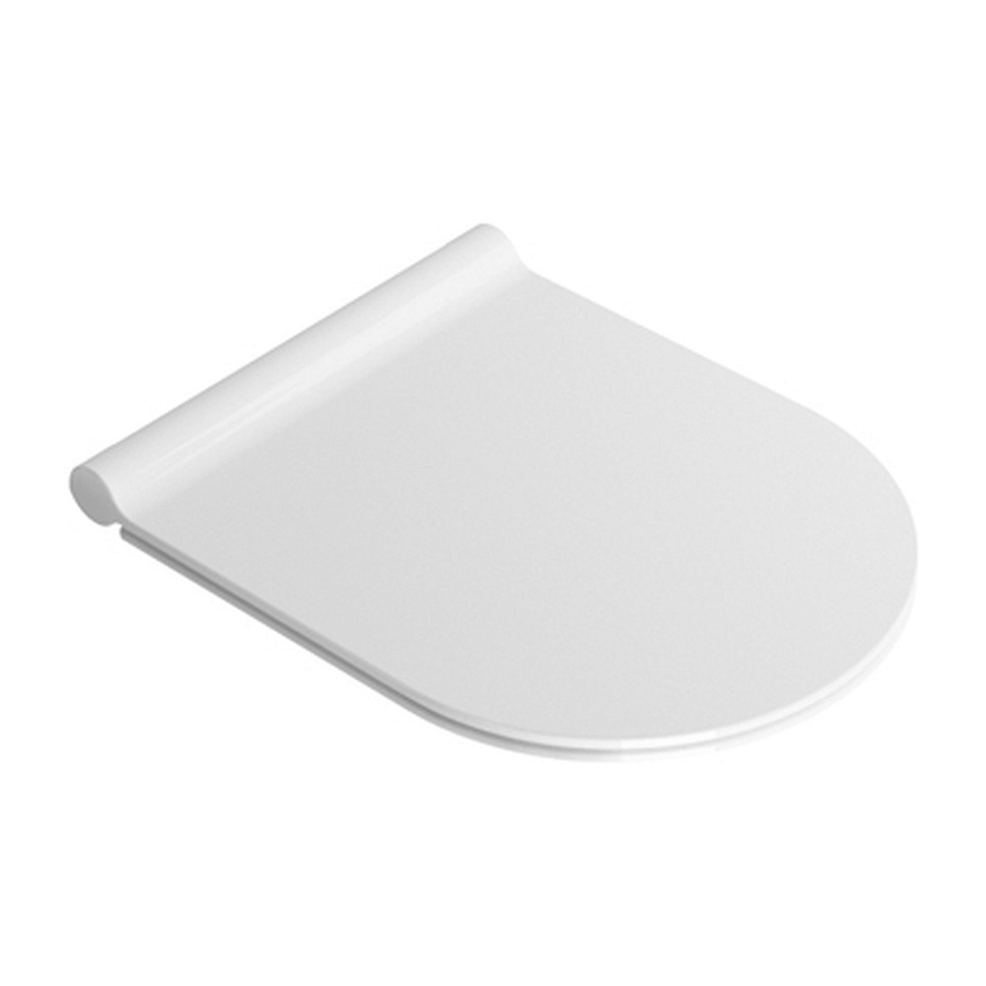 Сиденье с крышкой Catalano Sfera 0551210001 белый 36*45