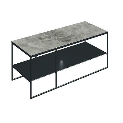 Журнальный столик со столешницей из керамогранита Italon Home SQUARE 100