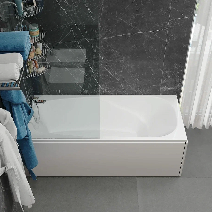 Ванна акриловая VAGNERPLAST ARONIA 170x75