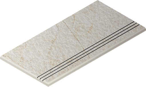 Ступень Italon CONTEMPORA PURE GRADINO ROUND GRIP 30X60 SX / ПУР ЗАКРУГ.ГРИП 30X60 ЛЕВ