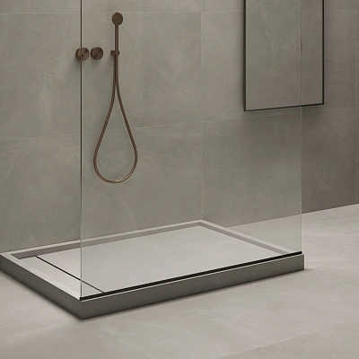 Душевой поддон из керамогранита ITALON HOME Diamond 80, арт.620820000001