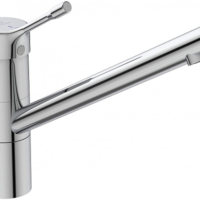 Смеситель Ideal Standard Ceralook для кухонной мойки, хром матовый, BC295GN, цвет хром матовый