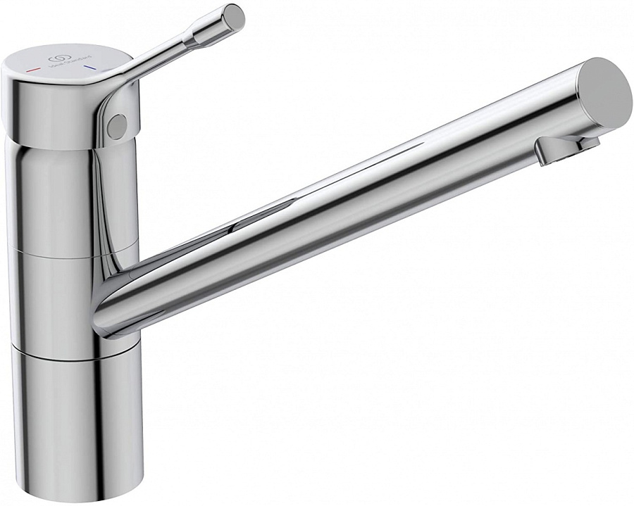 Смеситель Ideal Standard Ceralook для кухонной мойки, хром матовый, BC295GN, цвет хром матовый