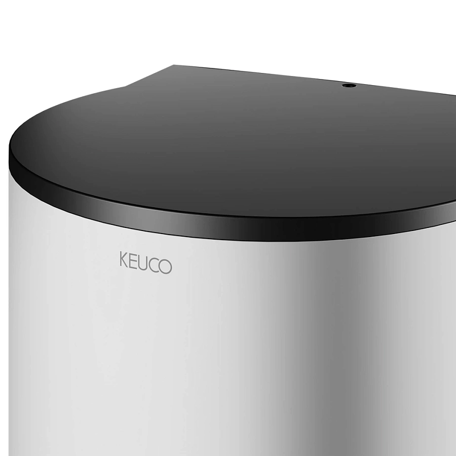 Дозатор для дезинфицирующих средств и геля Keuco Plan 14987170037 алюминий анодированный / черный