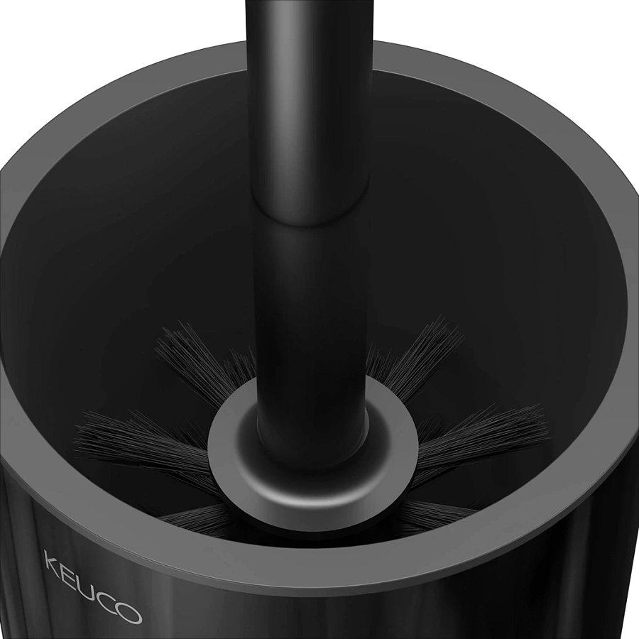 Туалетный гарнитур Keuco Reva 12864379000 черный матовый