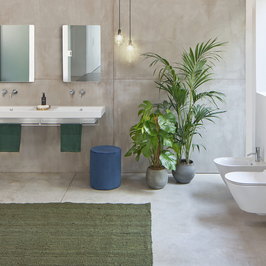 Раковина Catalano Zero 150x50, арт.0121520001, на 2 чаши, без отв. под смеситель, белый глянцевый