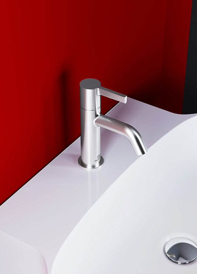 Раковина Ideal Standard Atelier Linda-X 60x50 см T4983V1 с переливом, шлифованный низ, белый матовый