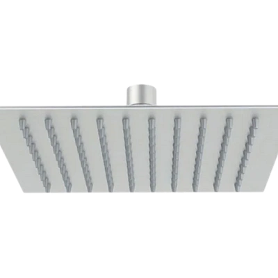 Верхний душ с шарнирным соединением 30 см Remer INOX SS357UFS30X, нержавеющая сталь