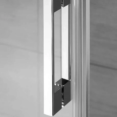 Душевая дверь Radaway Espera KDJ, DWJ 595 L, 59.5 х 200 см, стекло прозрачное, профиль хром, левая, 380595-01L