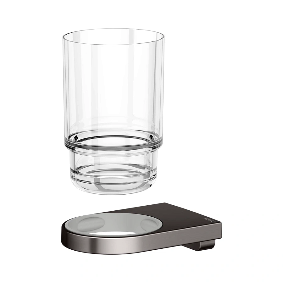 Держатель стакана Keuco Moll 12750359000 титан черный шлифованный