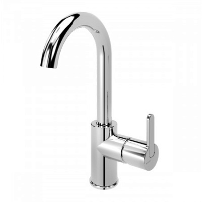 Смеситель для раковины, поворотный излив Bruma Leaf 167 710 1CR Cromado