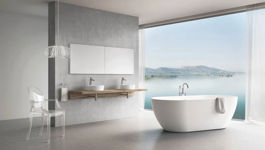 Ванна отдельностоящая Ravak Freedom O 169х80, белый/черный слив, XC00100032