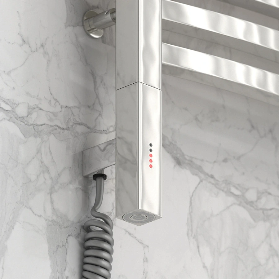 Электрический полотенцесушитель Сунержа Аркус 3.0 1000х400 МЭМ левый, Без покрытия, арт.00-5704-1040