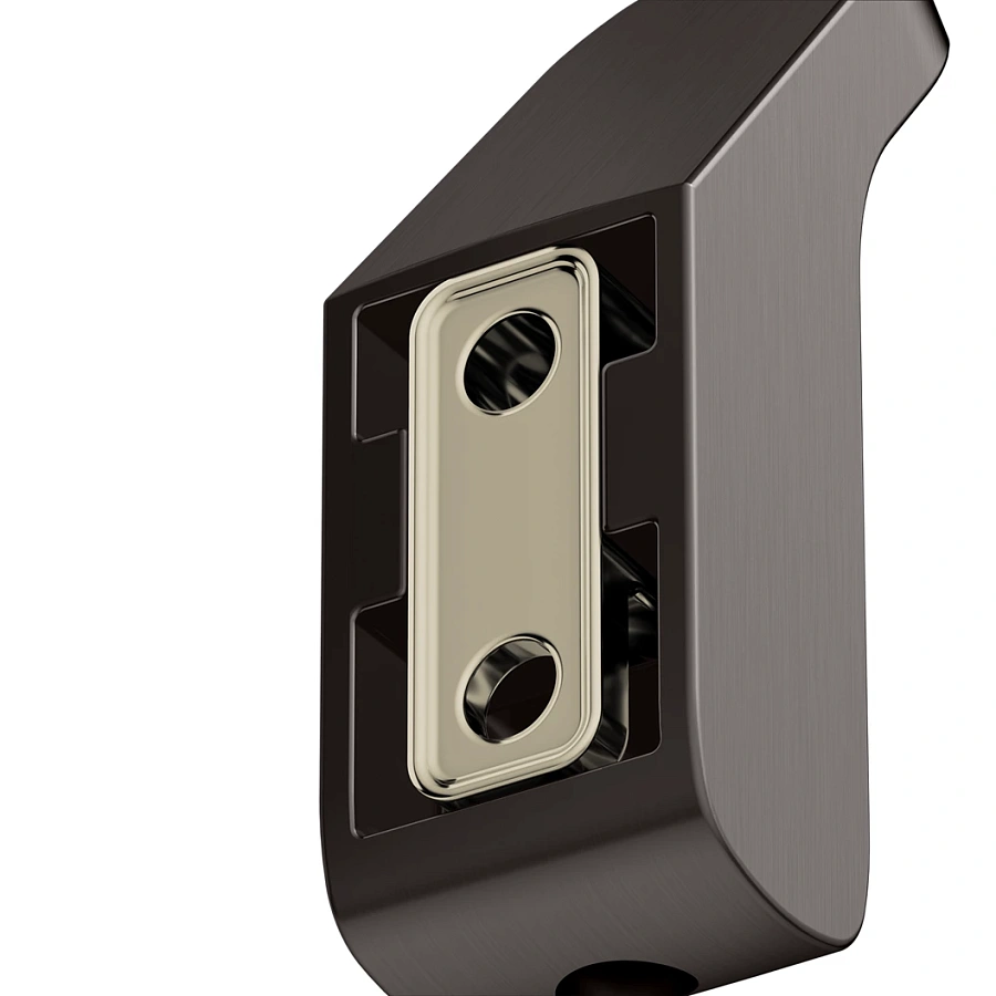 Крючок для полотенца Keuco Moll один 12715350000 титан черный шлифованный