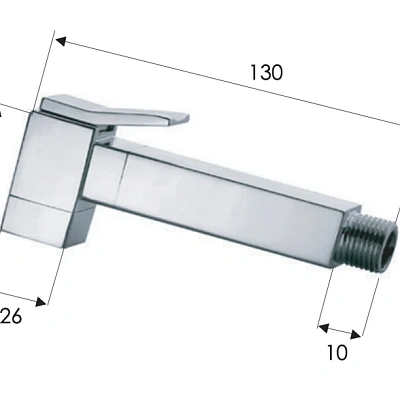 Гигиенический душ Remer 332OSX, хром