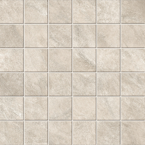 Мозаика Rinascente Slate White Mosaic 30x30