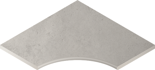 Бортик Italon MILLENIUM SILVER BOR.60X60 ANG.ROUND 30 / СИЛЬВЕР 60X60 УГЛ.ЗАКР.30