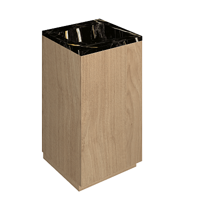 Раковина из керамогранита ITALON HOME Cube Air 50 Wood