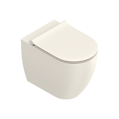 Унитаз напольный безободковый Catalano Sfera 55x35, lino матовый, арт.514550030