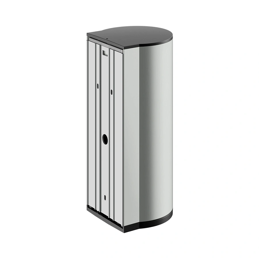 Дозатор для дезинфицирующих средств и геля Keuco Plan 14987210037 нержавеющая сталь finish / черный