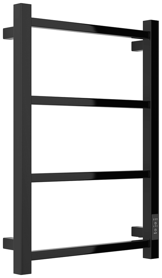 Электрический полотенцесушитель Стилье Формат 26 600х400 правый, Чёрный, арт.17526-6040