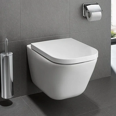 Унитаз подвесной Roca Gap 35x54, безободковый, арт.734647L000