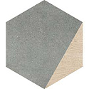 Керамогранит LIMESTONE WOOD GRAPHITE 32x36.8
