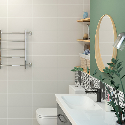 Водяной полотенцесушитель Стилье Версия-Б2" 500х400 (5) Г 18, Без покрытия, арт.00612-5040