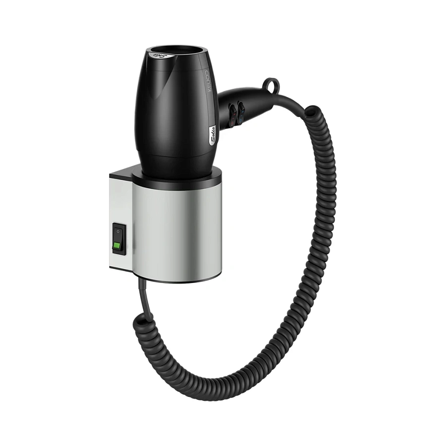 Фен для волос Keuco Plan 14995210037 нержавеющая сталь finish / черный