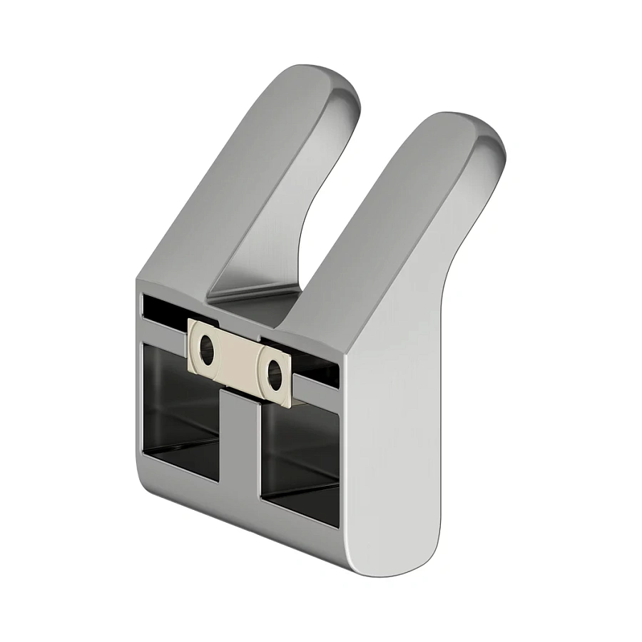 Крючок для полотенца Keuco Moll два 12713210000 покрытие в нержавеющей стали