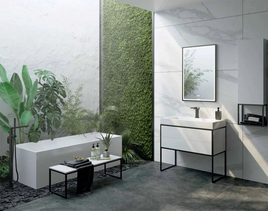 Тумба под умывальник Aqwella Clarberg Logic 70 LOG0107N белый