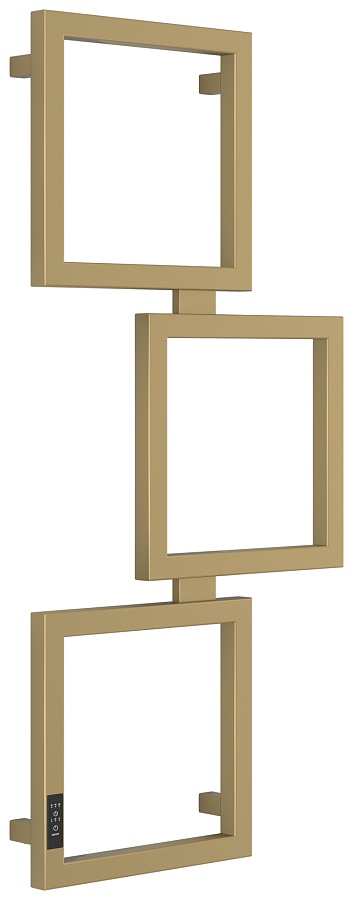 Электрический полотенцесушитель Сунержа Этюд ES 1050х500 левый, Золотой шёлк, арт.32-0846-1050