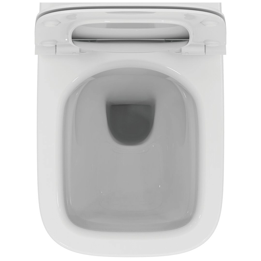 T459201+T532801 Унитаз подвесной Ideal Standard I.Life S  48 см (короткая проекция) с технологией RimLS+ с тонким сиденьем