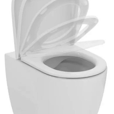 Унитаз приставной Ideal Standard Ellisse Rimless приставной, с крышкой микролифт, T569401